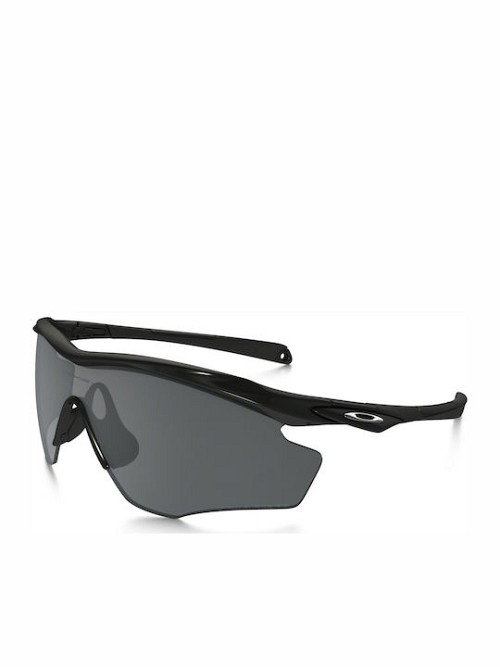 Oakley M2 Frame XL Ανδρικά Γυαλιά Ηλίου με Μαύρο Κοκκάλινο Σκελετό και Μαύρο Polarized Καθρέφτη Φακό OO9343-09