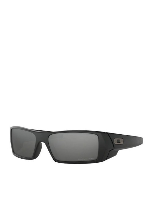 Oakley Gascan Ανδρικά Γυαλιά Ηλίου με Μαύρο Κοκκάλινο Σκελετό και Μαύρο Καθρέφτη Φακό OO9014-12-856