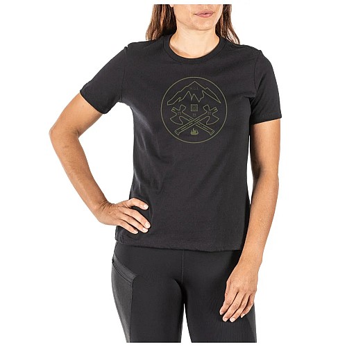 31226ACY 5.11 Women's Crossed Axe Mountain Tee