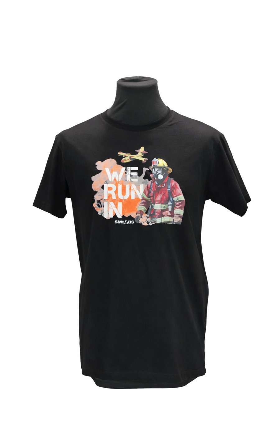 SMLabs T-shirt Hold the Line Firefighter Unit