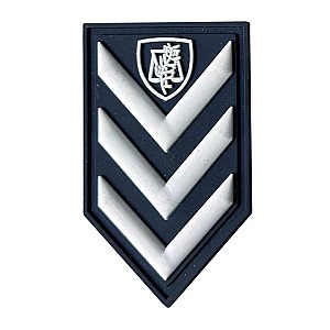 Βαθμοί αστυνομίας 3D πέτου με Velcro (ζευγάρι)